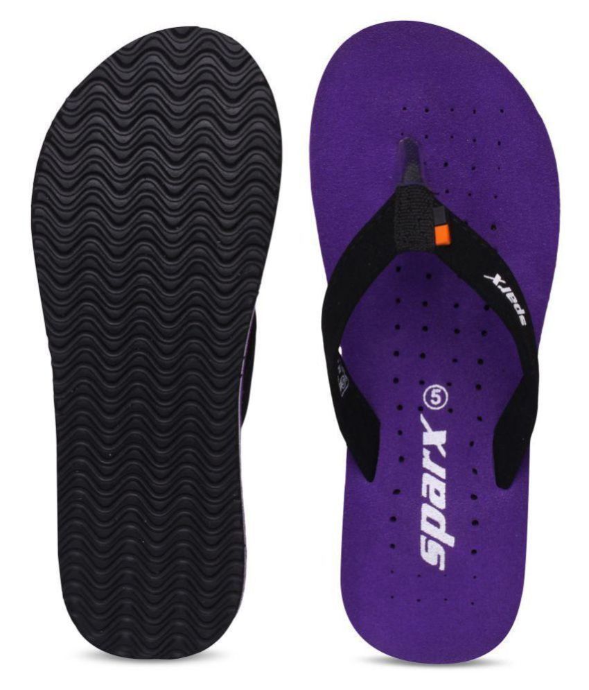 sparx slippers black and white