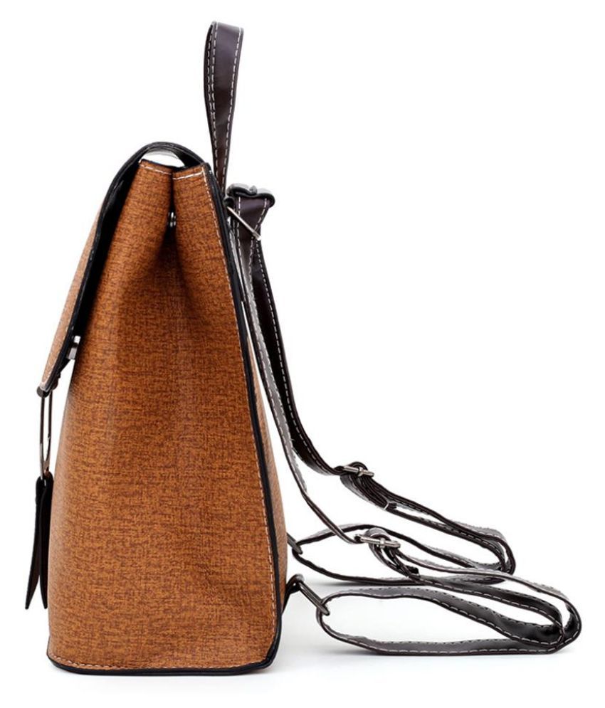 square flap backpack