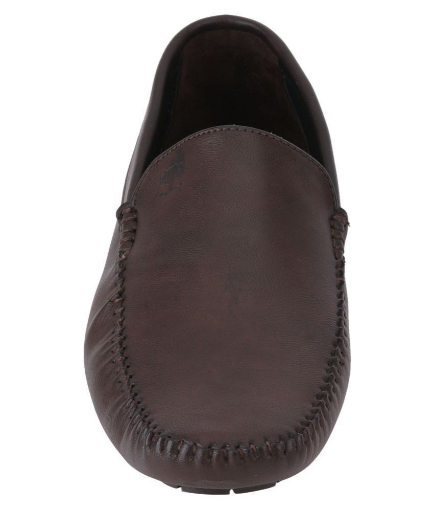 lee fox loafers black