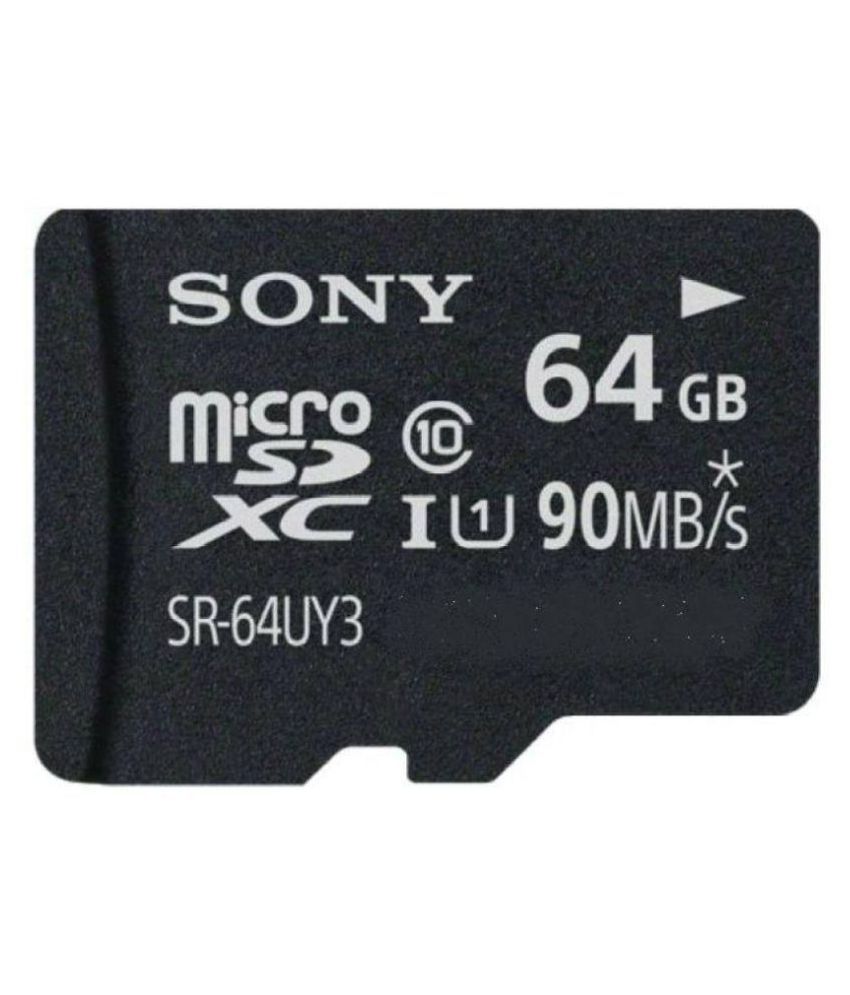     			Sony 64 GB UHS Class 1 Memory Card