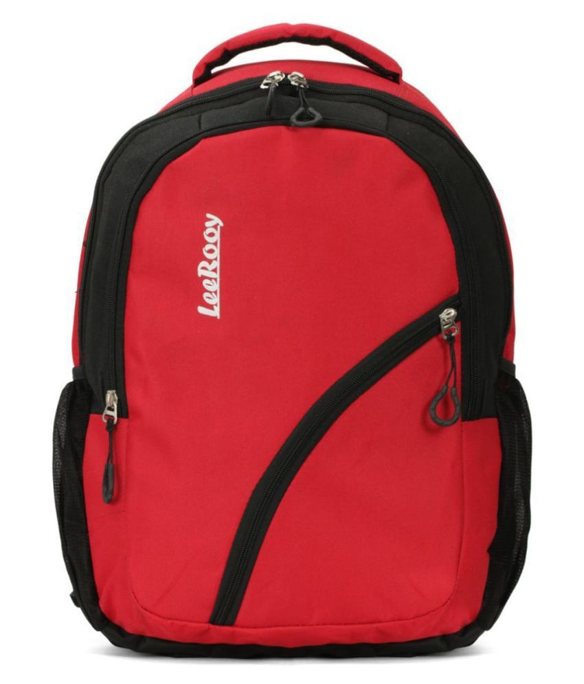 Leerooy Red Backpack - Buy Leerooy Red Backpack Online At Low Price 