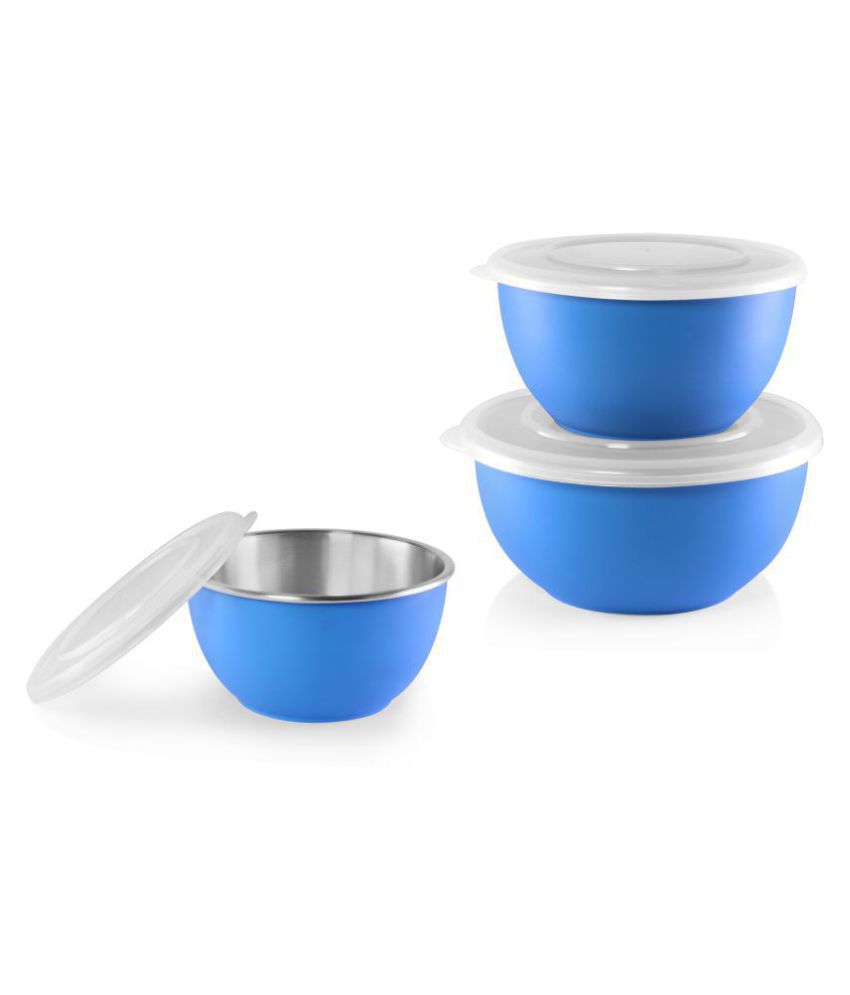 Shapes Microwave Bowl with Lid Set of 3 Pcs: Buy Online at Best Price