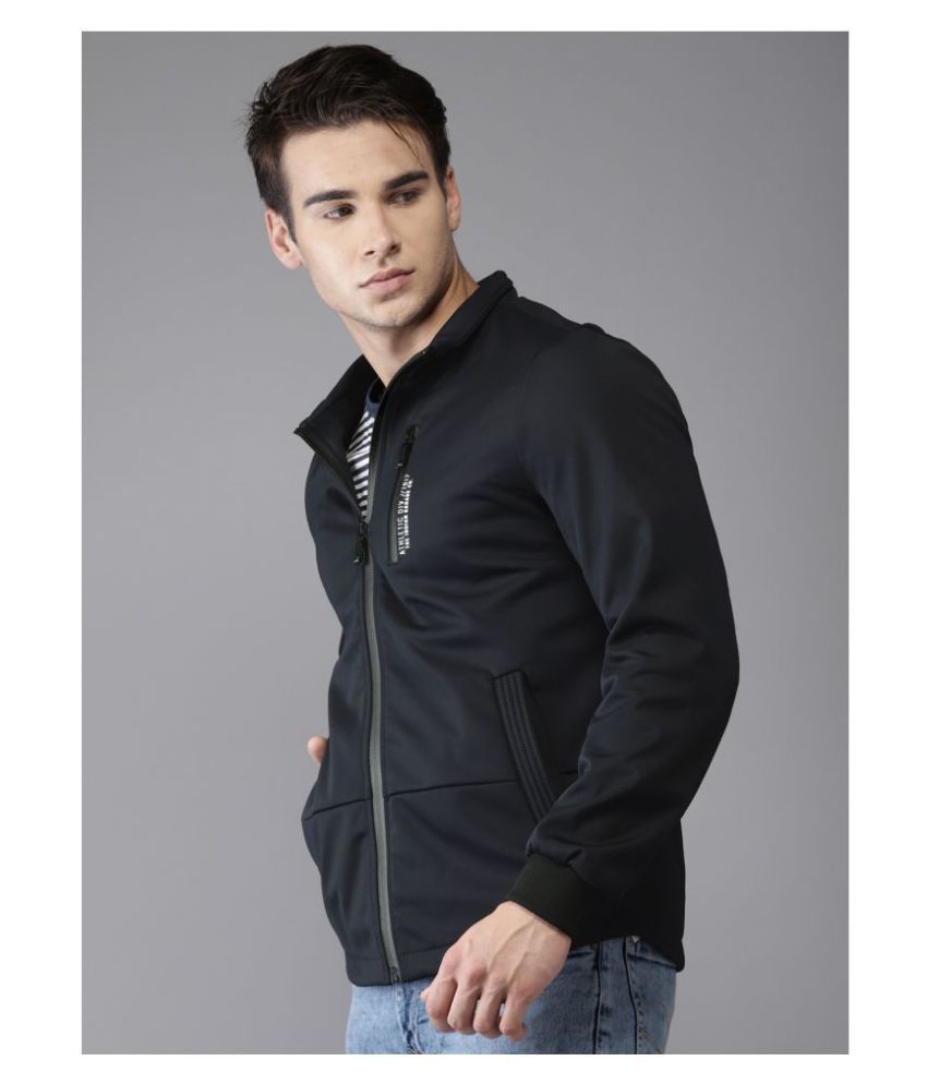 The Indian Garage Co. Navy Casual Jacket - Buy The Indian Garage Co. Navy Casual Jacket Online 