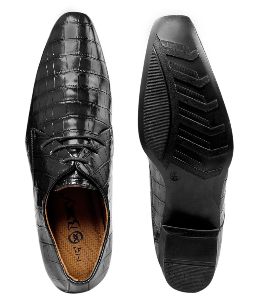 BXXY Black Height Increasing shoes Buy BXXY Black Height