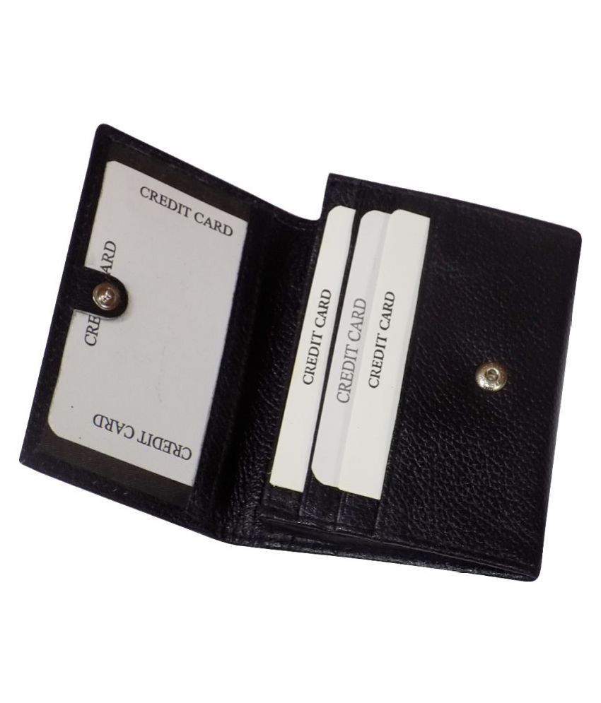 Style 98 Black Card Holder Buy Online at Low Price in India Snapdeal