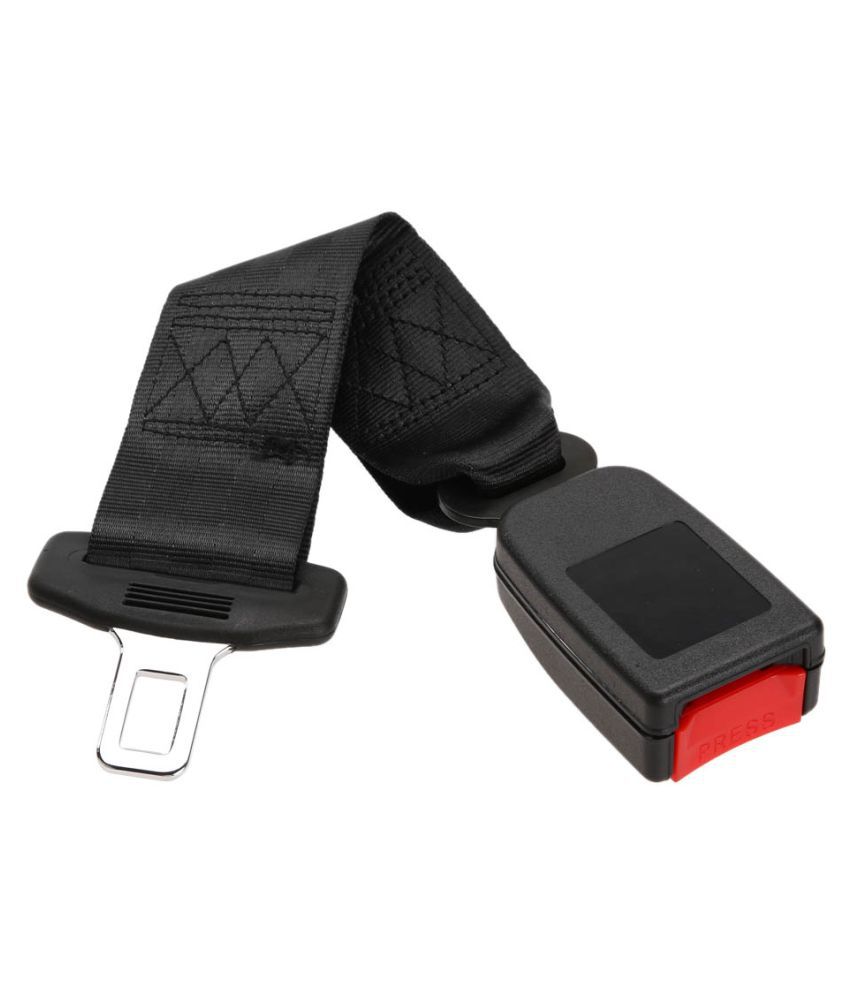 Car Belt Buckle Extender 2 Packs 4.7 Inch Safety Seat Belt Buckle Extension Universal Car Buckles Certified Socket Buckles Alarm Stoppers for Most Cars 
