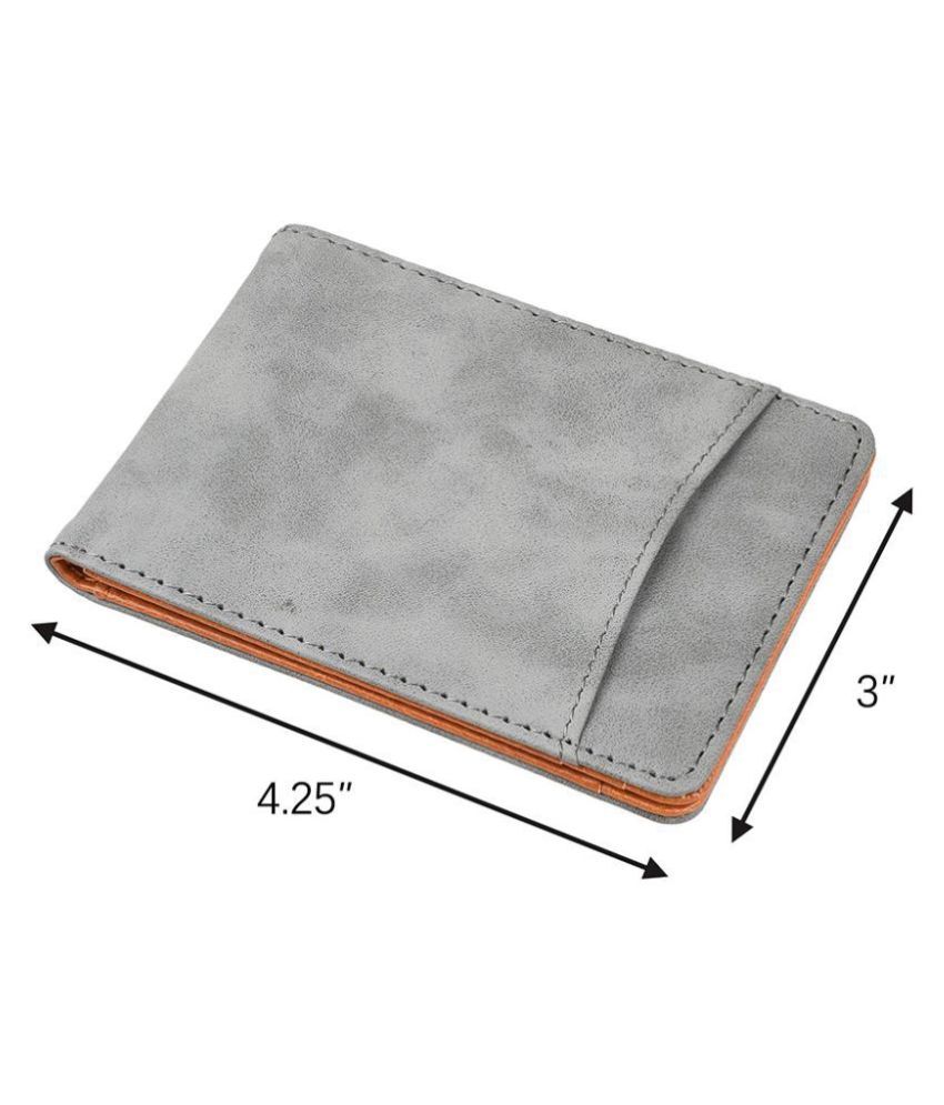 Men's Wallet Linen Pure Color Small minimalist Money Clip Buy Online