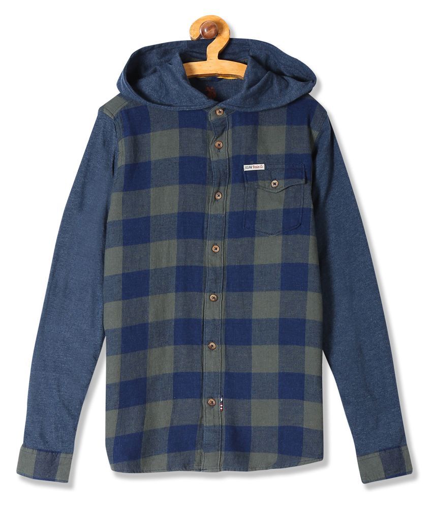 next boys check shirt