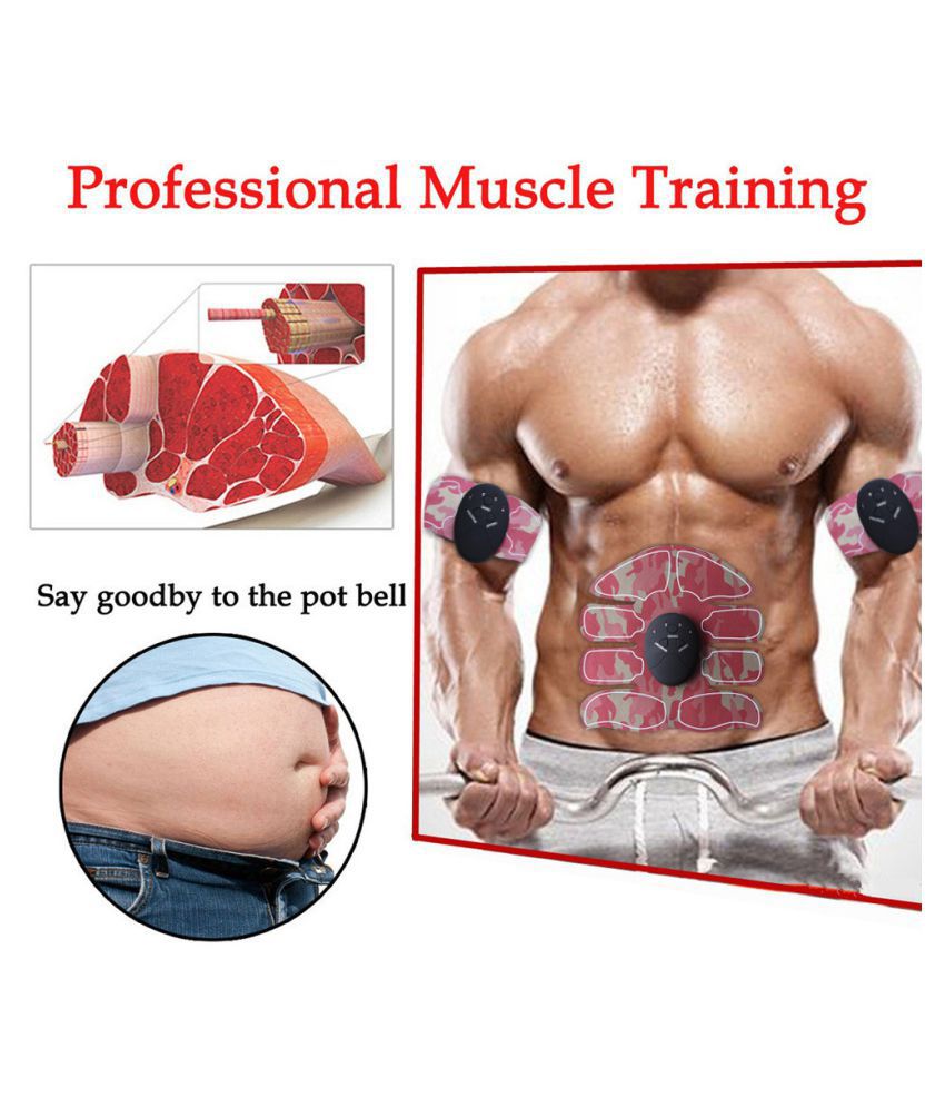 EMS Muscle ABS Fit Training Gear Abdominal Body Home Exercise Shape Fitness C % 