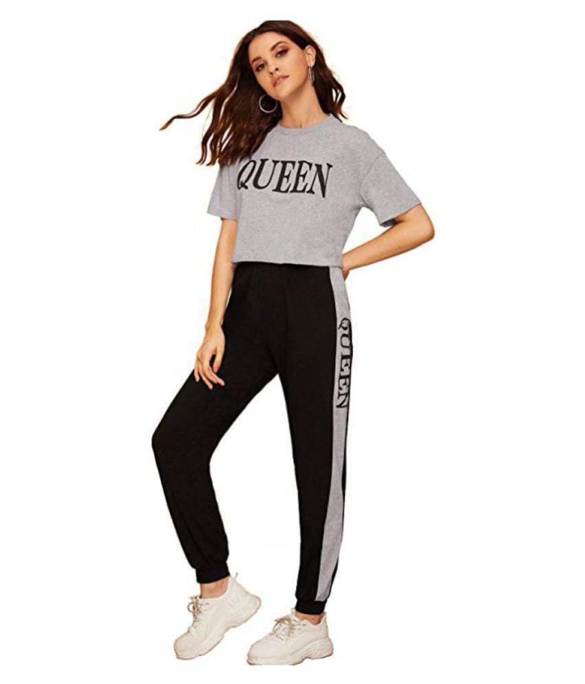 nike printed tracksuit