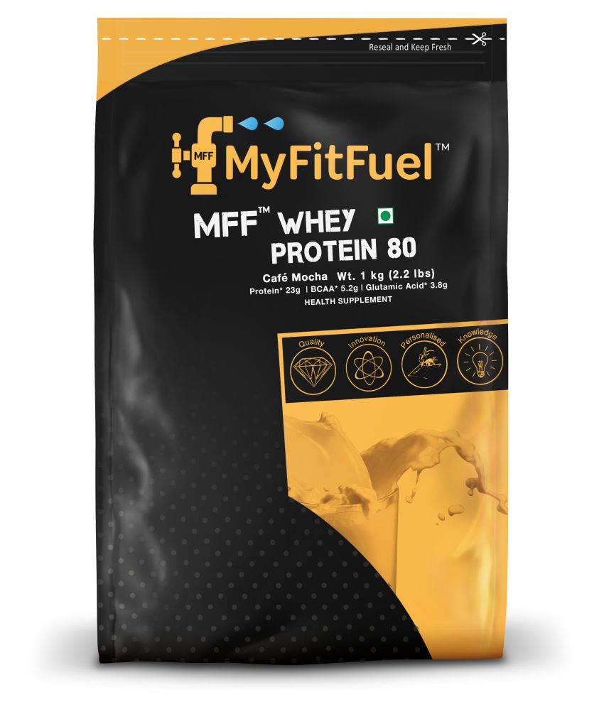 MyFitFuel MFF Whey Protein 80 1 kg: Buy MyFitFuel MFF Whey ...