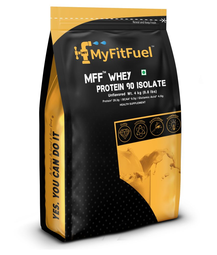 MyFitFuel Whey Protein 90 Isolate 4 kg Buy MyFitFuel Whey Protein 90