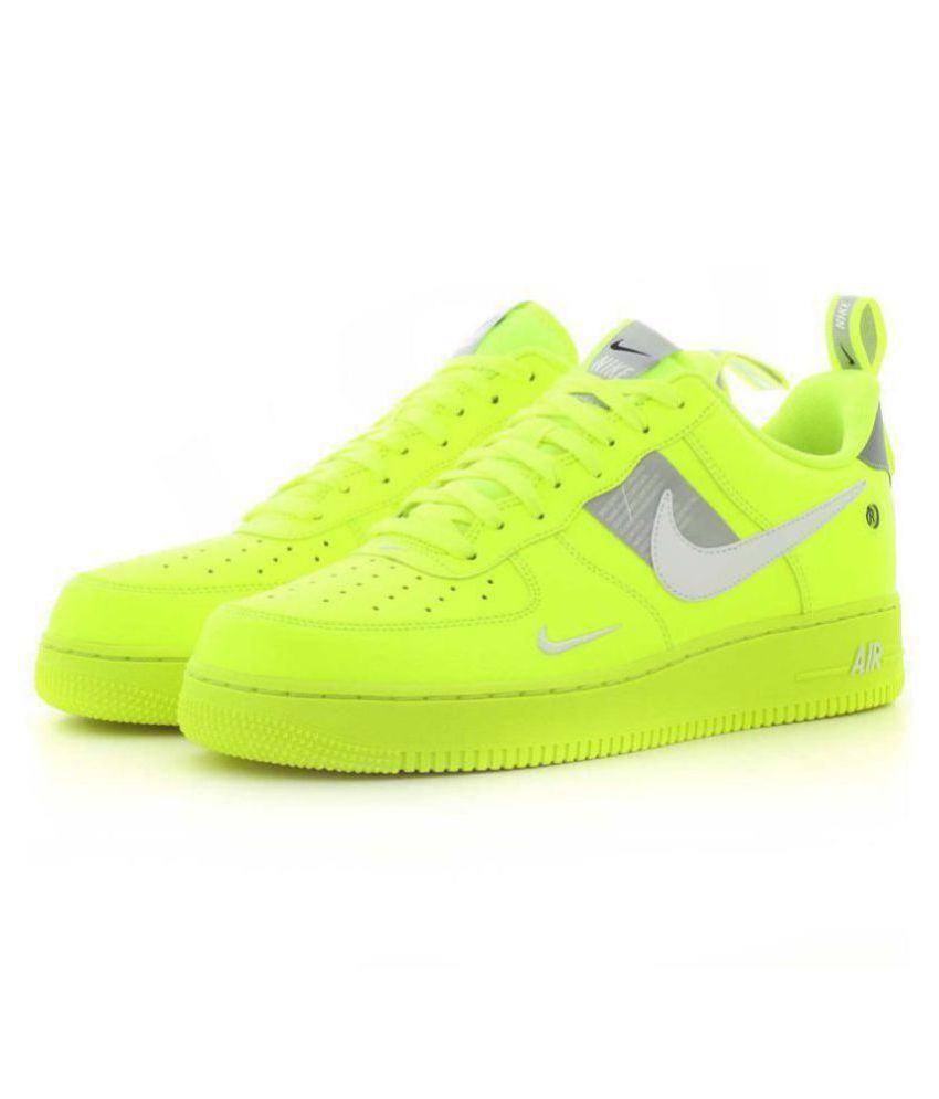 nike air force utility green running shoes