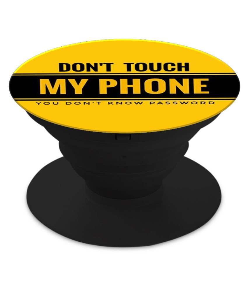 DON’T TOUCH THE PHONE QUOTE MOBILE HOLDER BY KRAFTER Price DON’T TOUCH