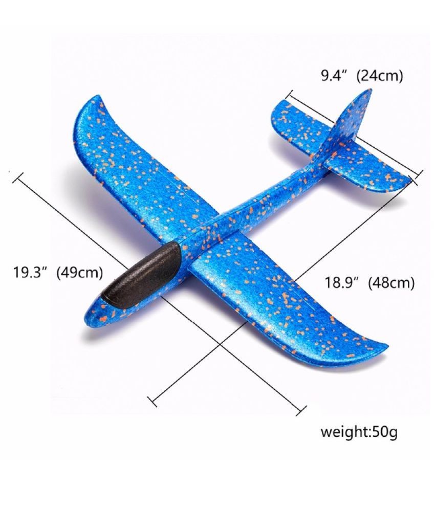 Hand Launch Throwing Aircraft Airplane Glider DIY Inertial Foam plane