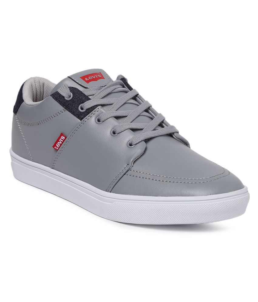 Levis Sneakers Gray Casual Shoes - Buy Levis Sneakers Gray Casual Shoes  Online at Best Prices in India on Snapdeal
