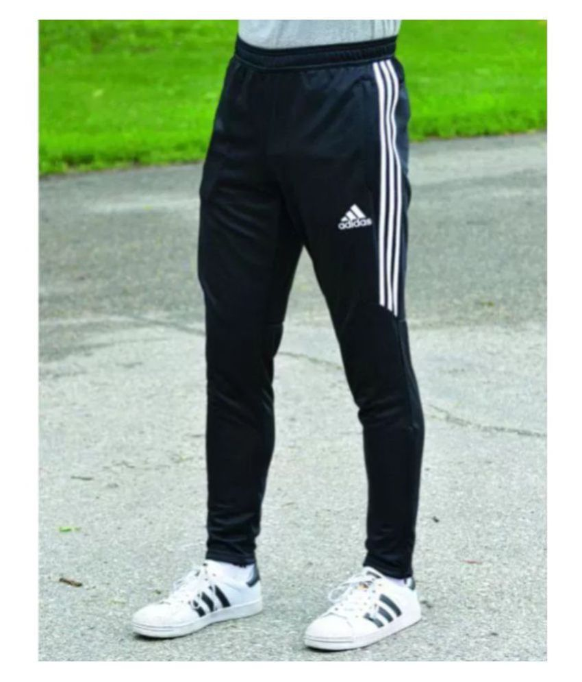 adidas polyester lycra track pants