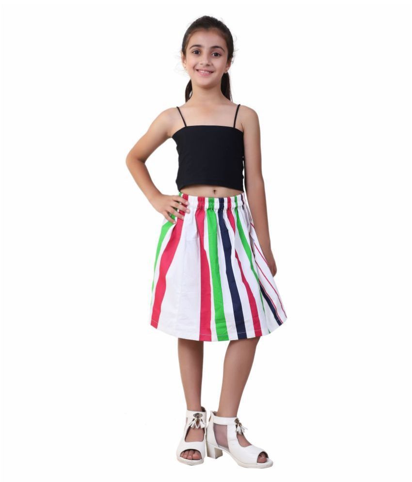 ENGINEERED BRIGHT STRIPE GIRLS SKIRT - Buy ENGINEERED BRIGHT STRIPE ...