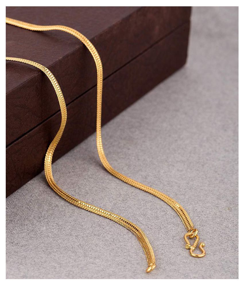     			Jewar Mandi Chains Gold Plated Designer Brass & Copper Chains