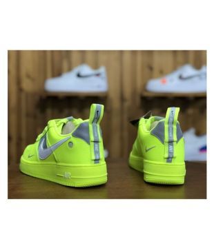 nike air force utility green running shoes