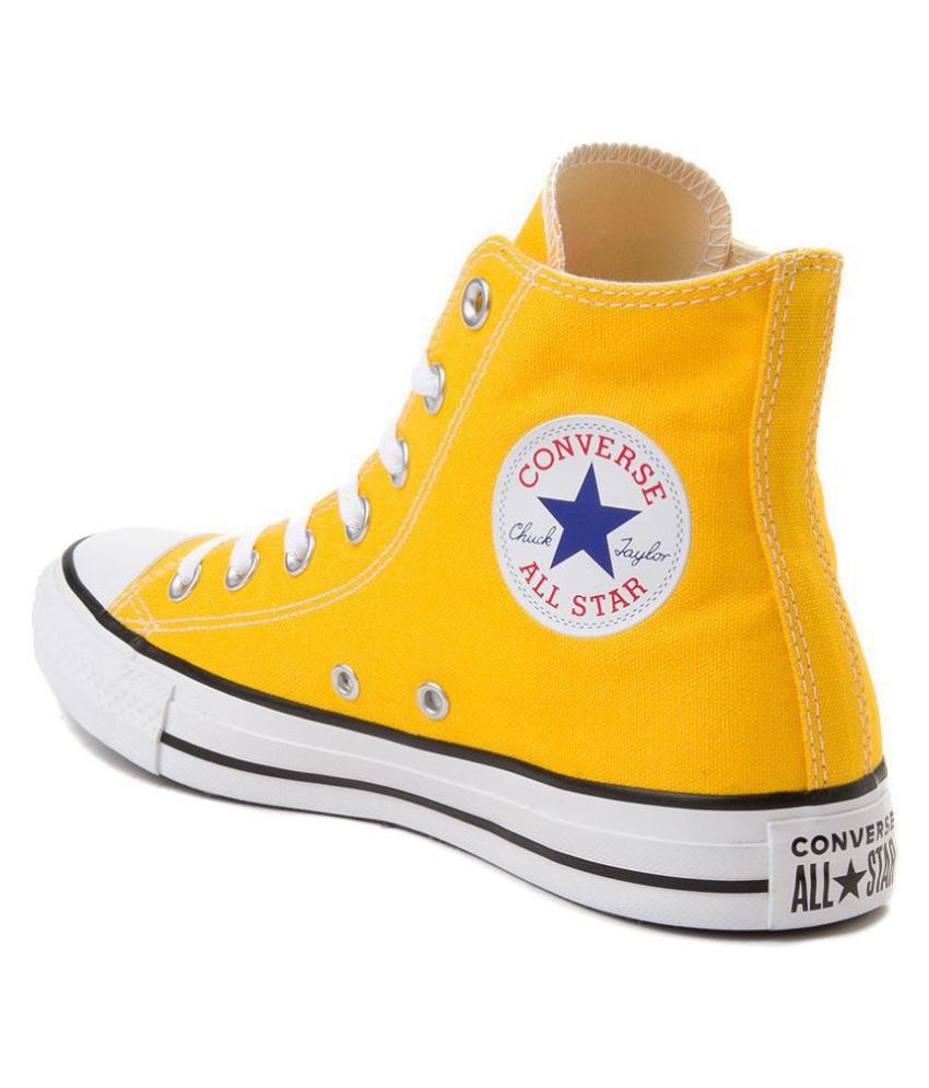 converse all yellow