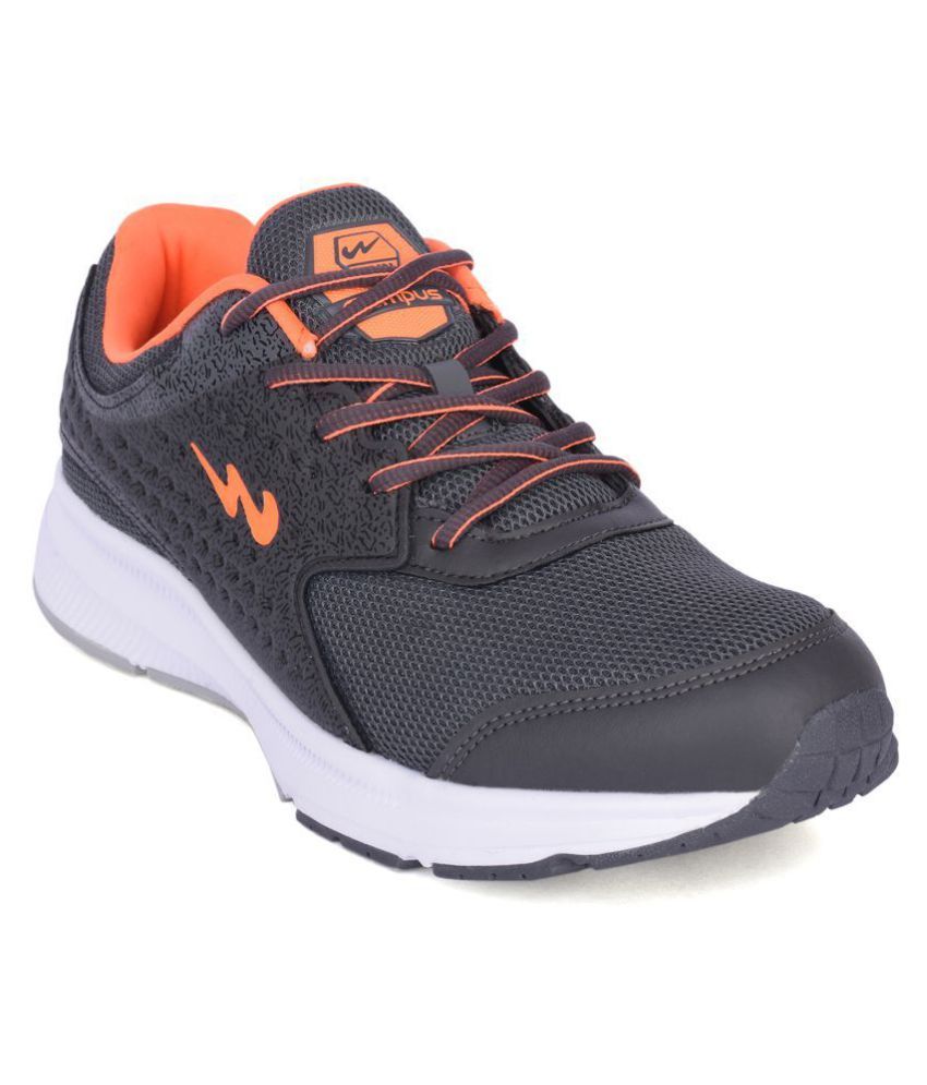 Campus - RUNWAY Gray Men's Sports Running Shoes - Buy Campus - RUNWAY ...