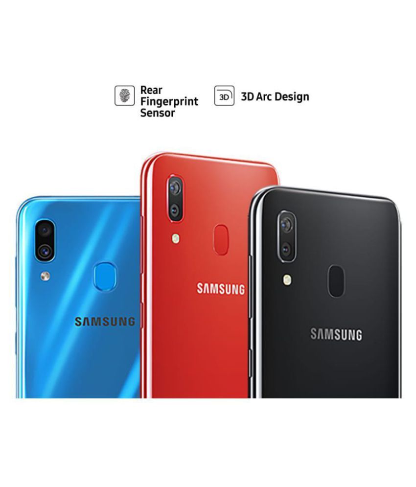 Samsung Galaxy A30 ( 64GB , 4 GB ) Blue Mobile Phones