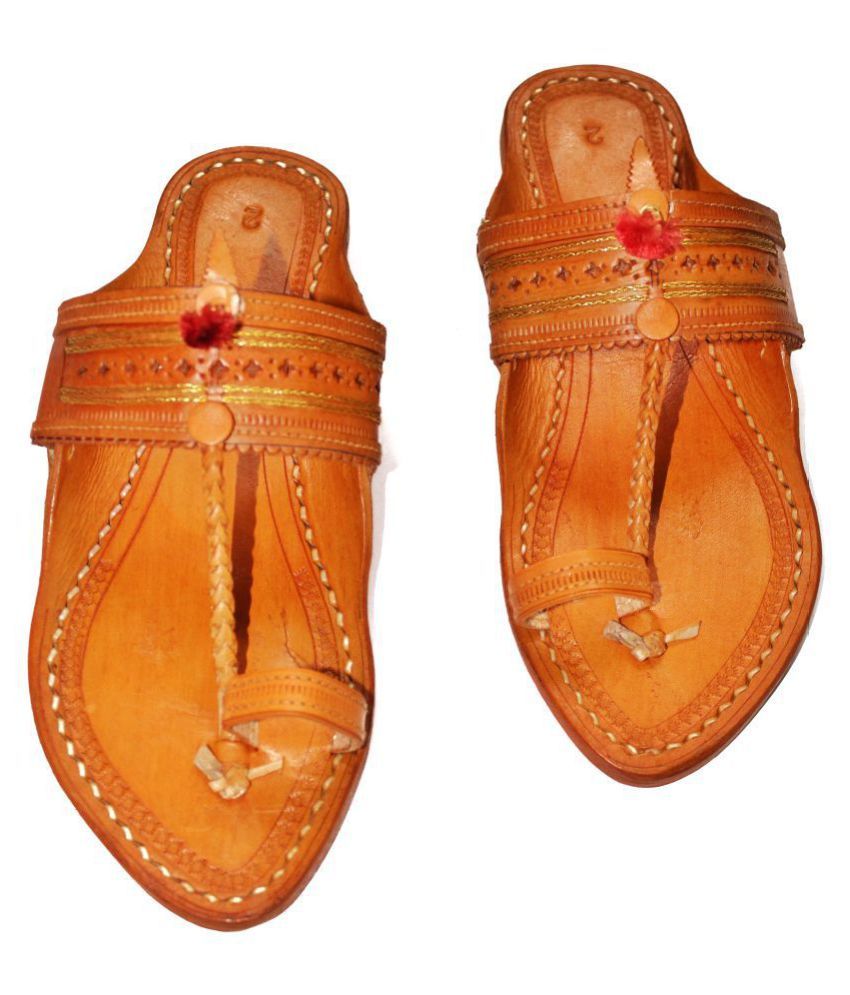 new style kolhapuri chappal