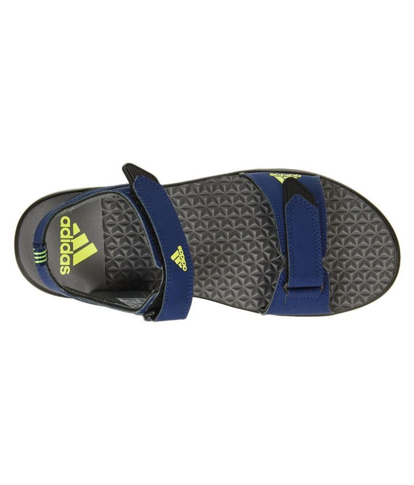 Adidas Navy Synthetic Floater Sandals 