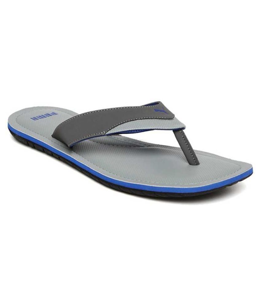 Puma Gray Thong Flip Flop Price in India- Buy Puma Gray Thong Flip Flop Online at Snapdeal
