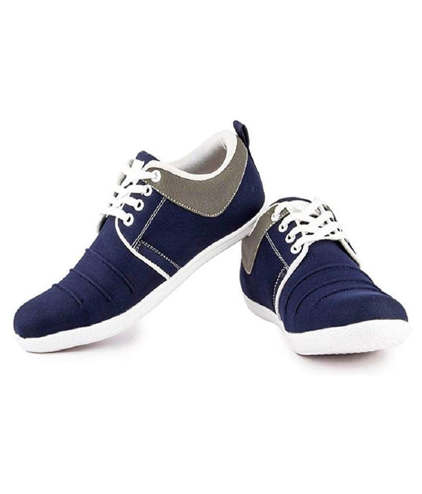 Agra Primium Footwears Sneakers Blue Casual Shoes - Buy Agra Primium ...