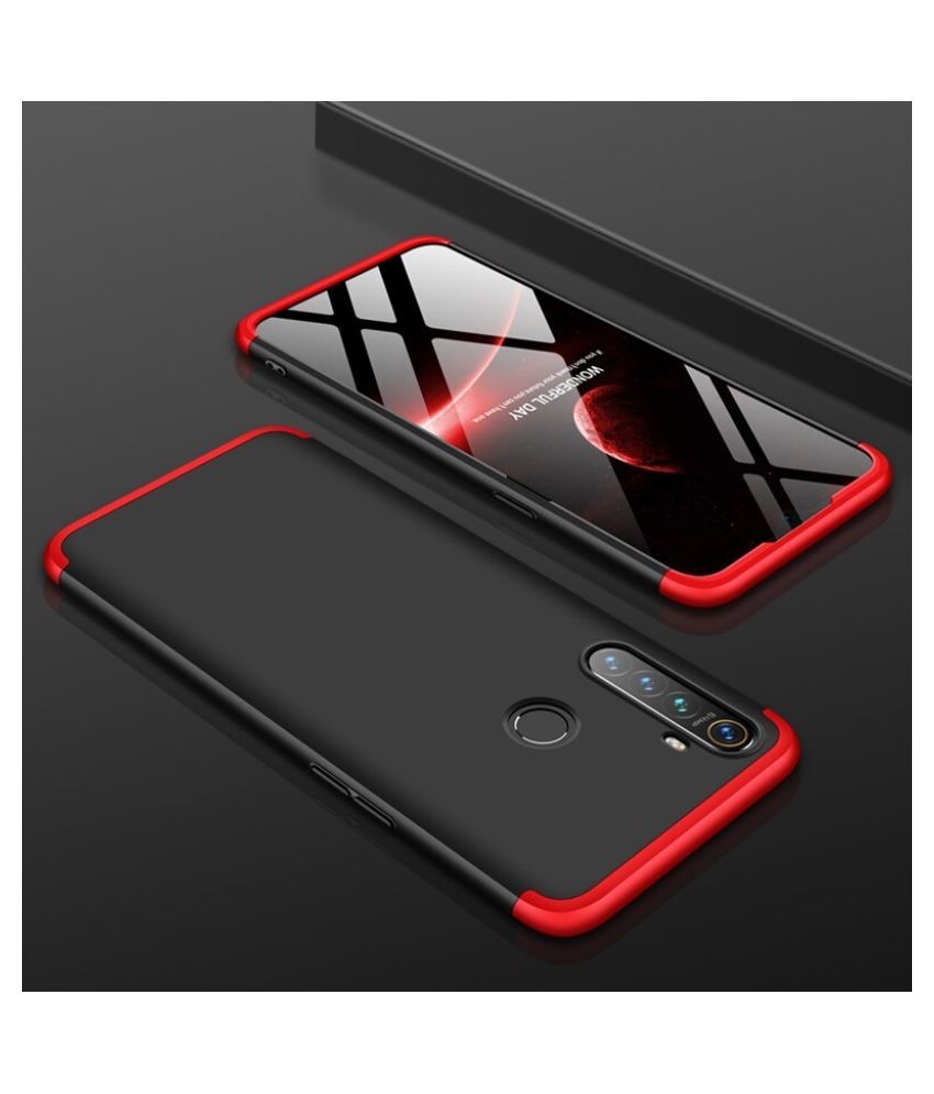 Realme 5 Pro Hybrid Covers JMA Red Original Gkk 360° Protection