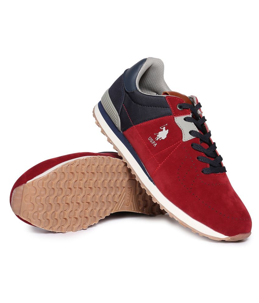 U.S. Polo Assn. Sneakers Red Casual Shoes Buy U.S. Polo Assn