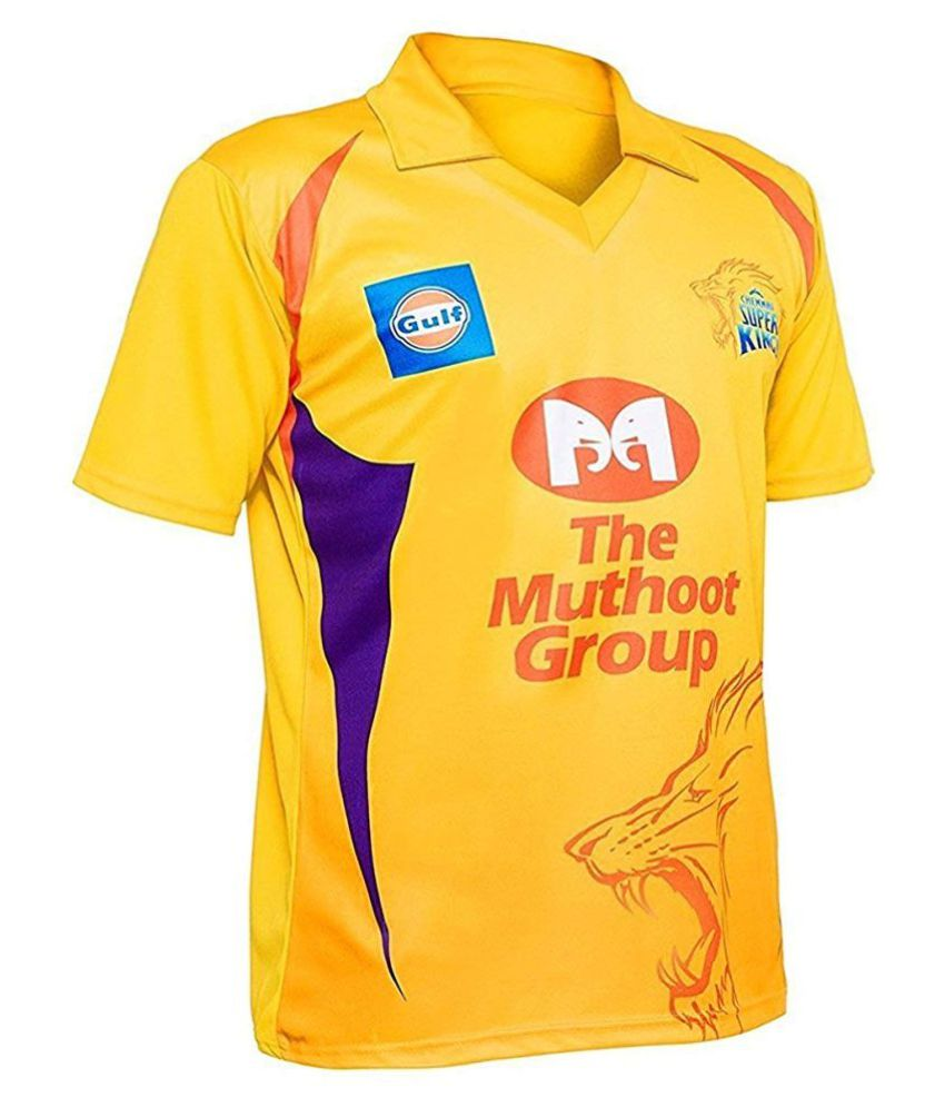 Chennai Super Kings IPL JErsey: Buy Online at Best Price ...