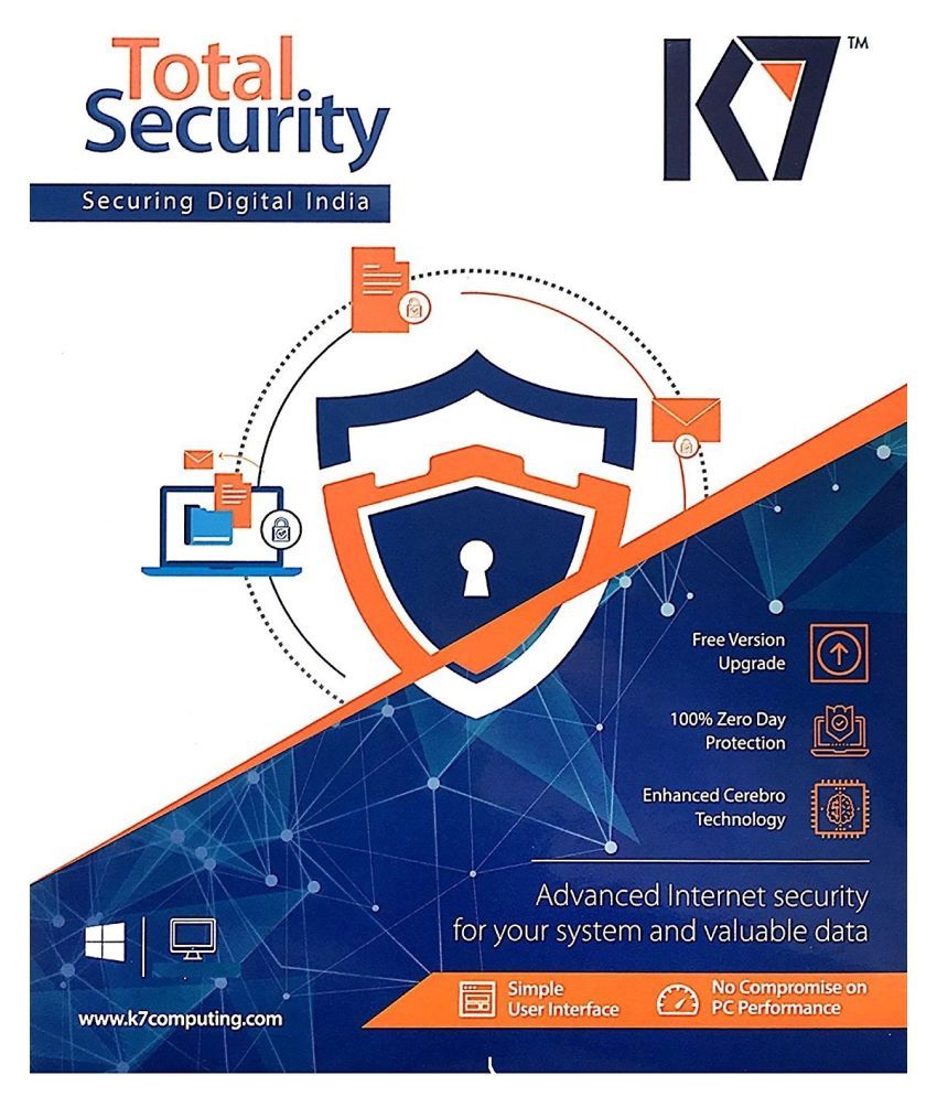 K7 Total Security Latest Version 10 PC 1 Year (Email Delivery in 2 ...