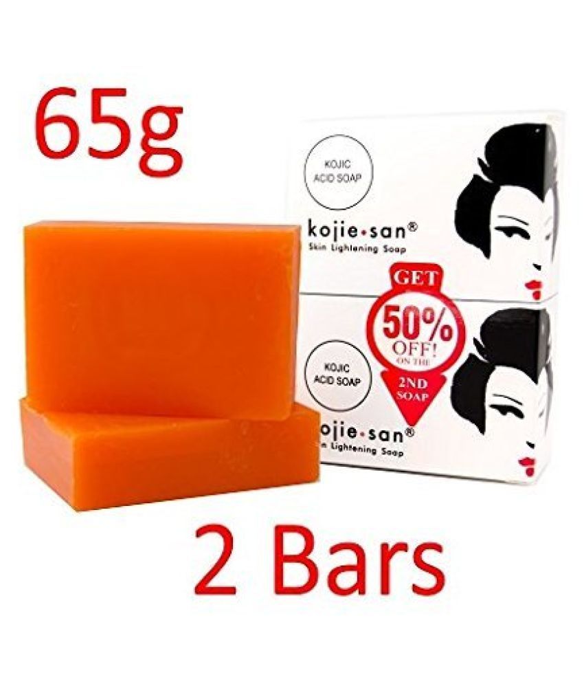 Quds Kojic San Skin Whitening Soap 65gm pack of 2 Soap 130 g: Buy Quds ...