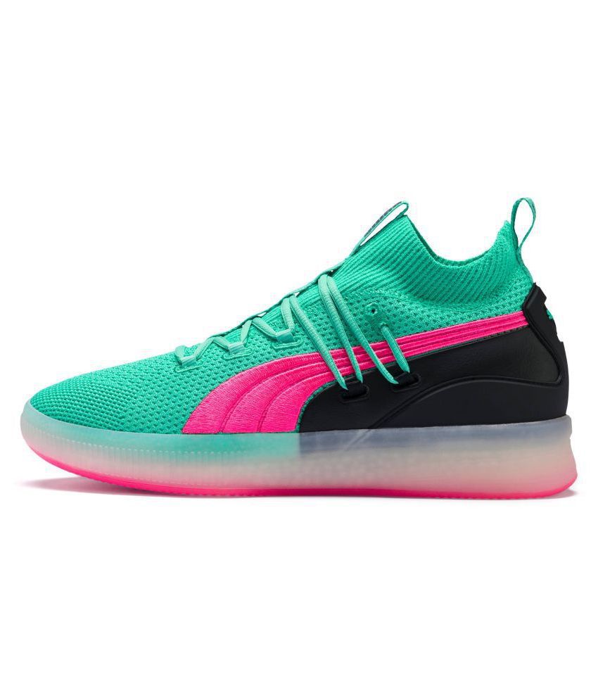 puma pink and blue shoes india
