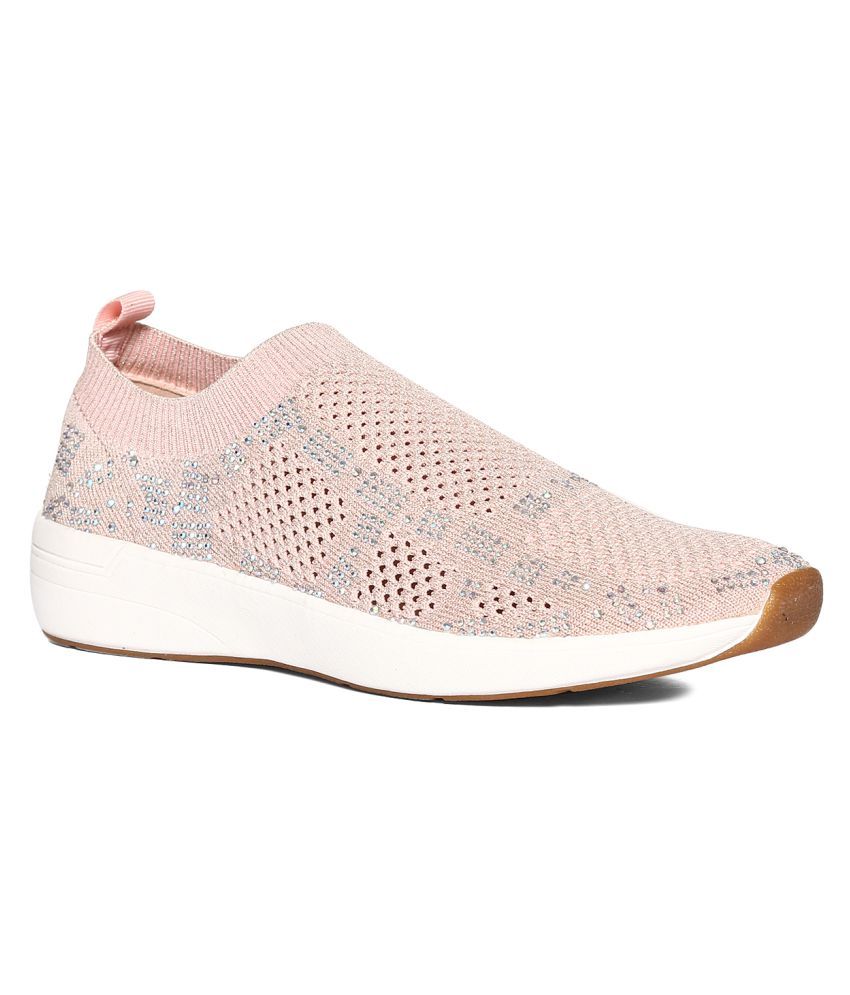 zappy pink casual shoes
