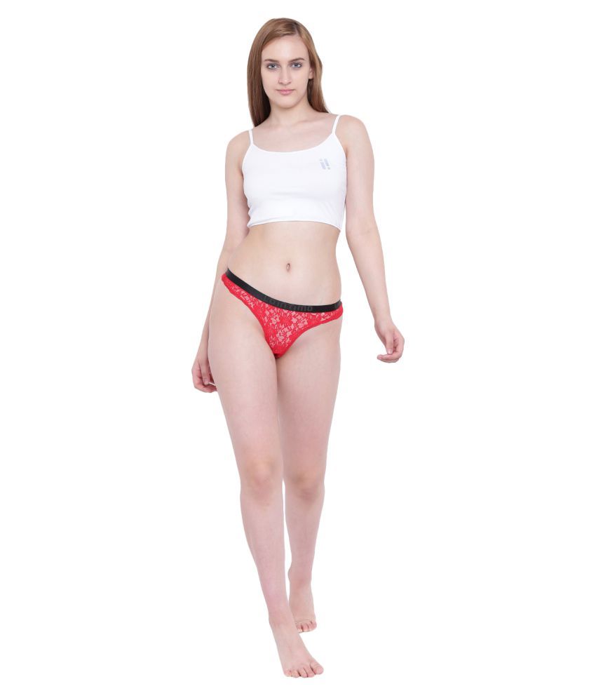     			La Intimo Nylon Thongs