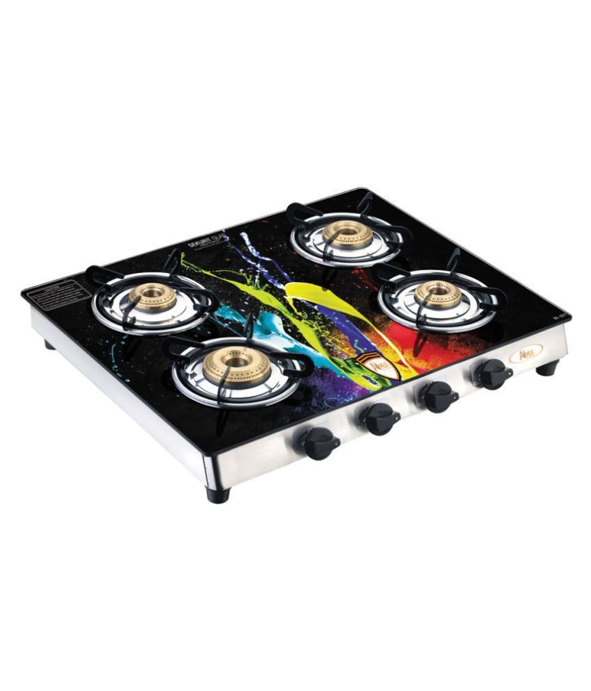 Apex Designer (R4) 4 Burner Manual Gas Stove Price in India Buy Apex