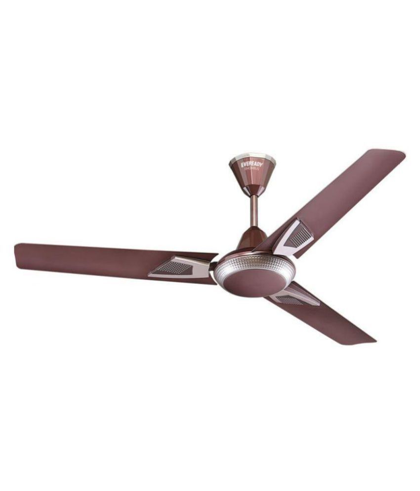 Eveready 1200 Rhombus Ceiling Fan Earth Brown