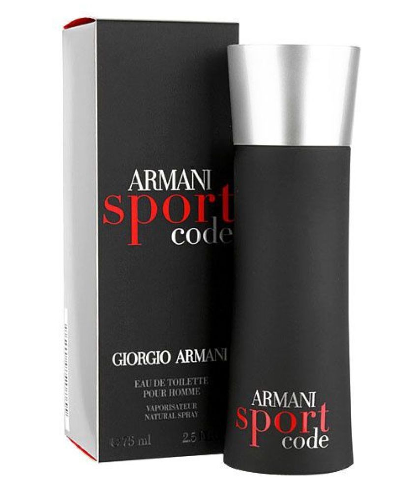 Code Sport Armani Perfume Men 75ML EDT Buy Online at Best