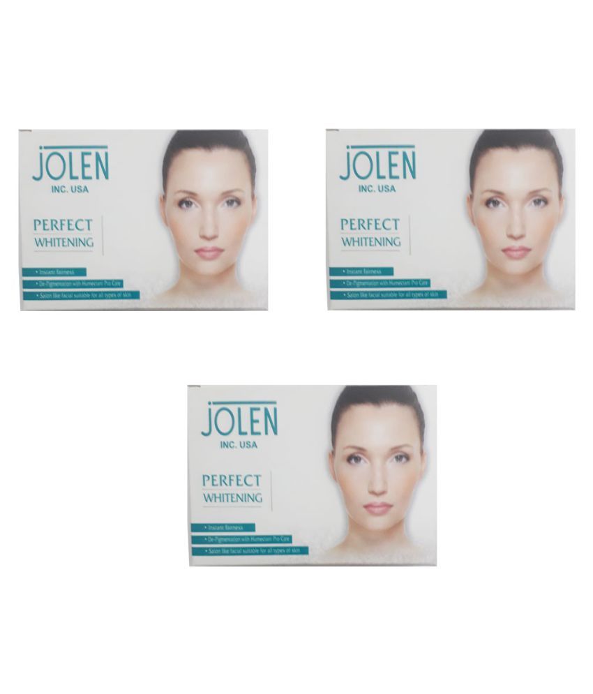 jolen perfect whitening facial kit