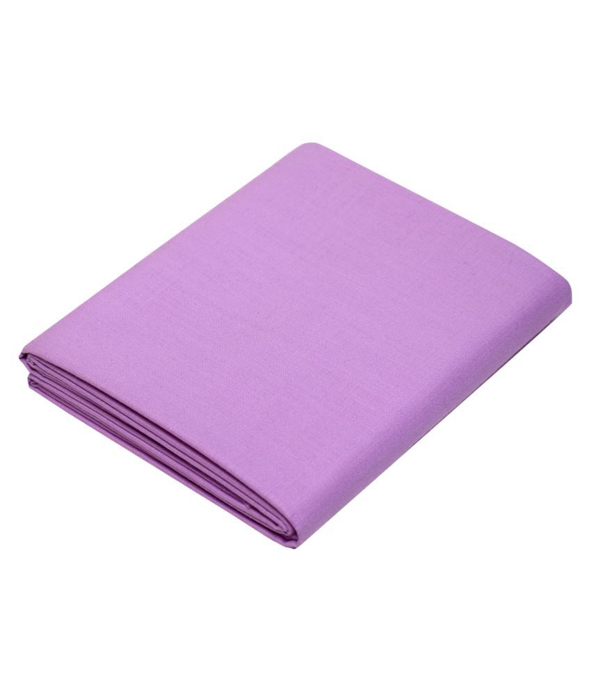     			KUNDAN SULZ GWALIOR Purple Cotton Blend Unstitched Shirt pc