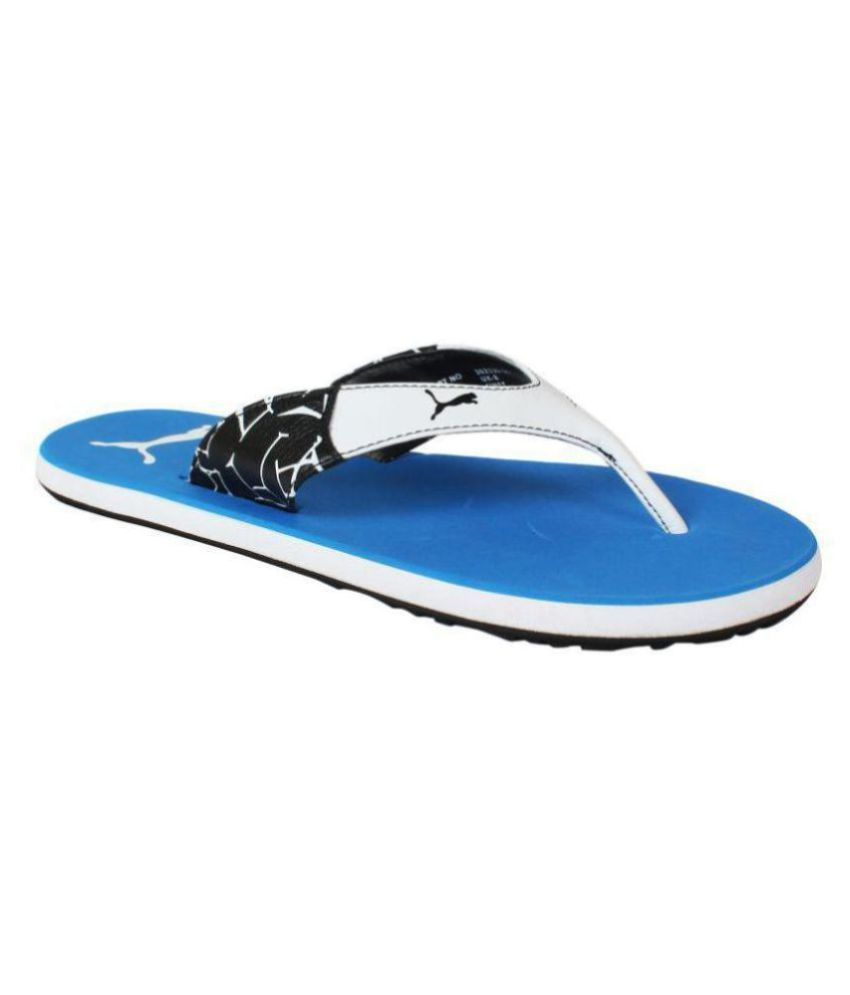 Puma Blue Thong Flip Flop Price in India- Buy Puma Blue Thong Flip Flop Online at Snapdeal