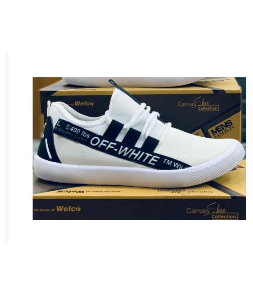 off white casual shoes
