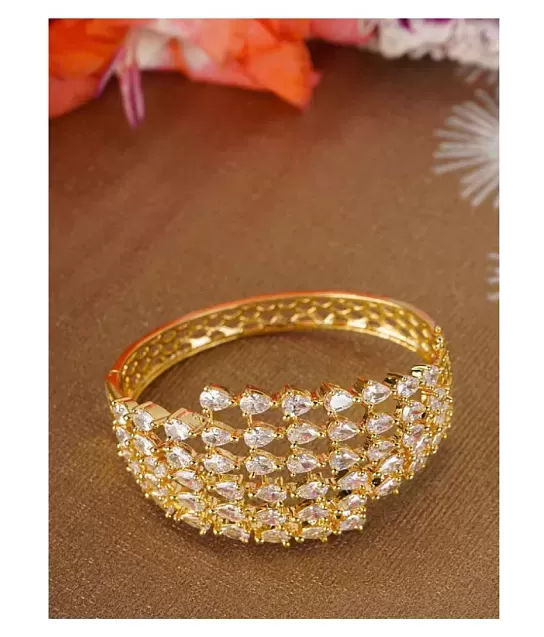 67% OFF on The Jewelbox Gold Daily Wear Bracelet on Snapdeal |  PaisaWapas.com