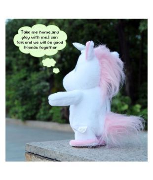 walking talking unicorn