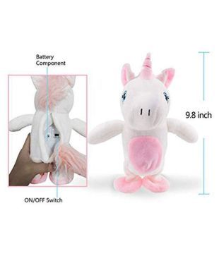 walking talking unicorn