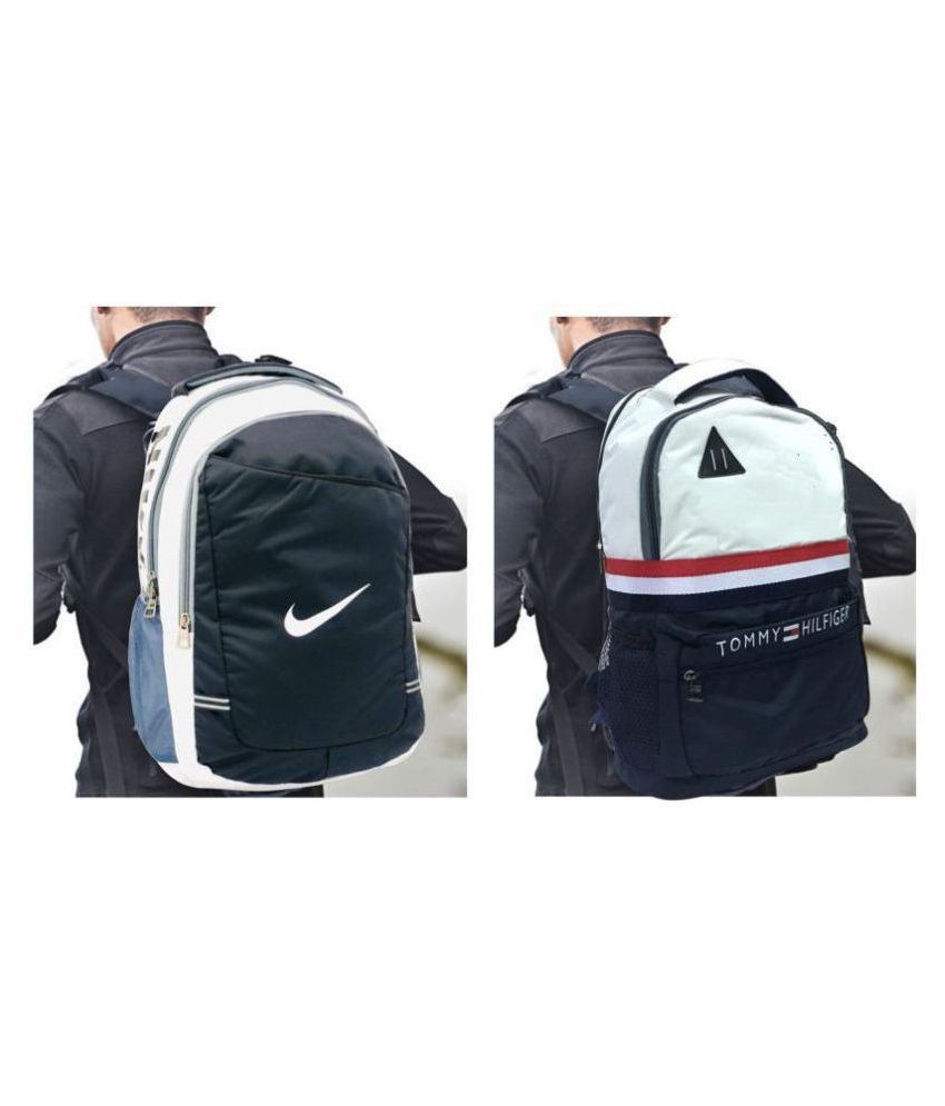 nike multicolor polyester college bag